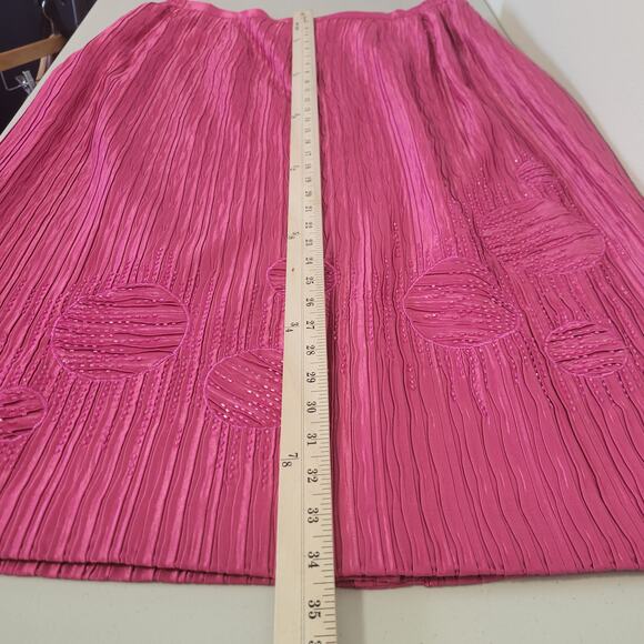 Natasia Collection New York 2 Piece Jacket Skirt Set Pink Womens Size 20 Formal - Picture 13 of 14